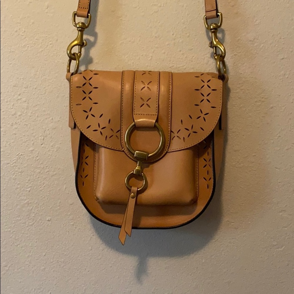 Over the Shoulder Frye leather Purse